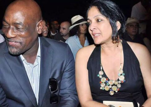 Nina Gupta with vivian richards