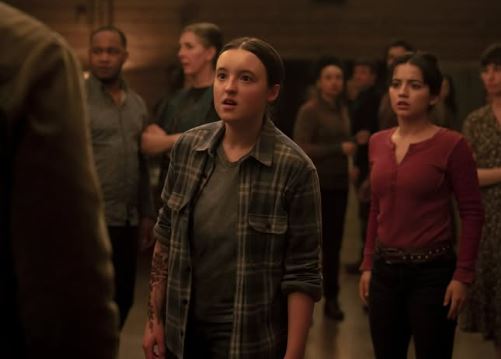 Bella Ramsey still from the last of us season 2