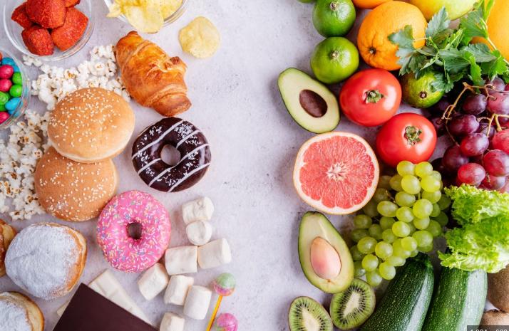 selena shifted from Junk food to Healthy diet